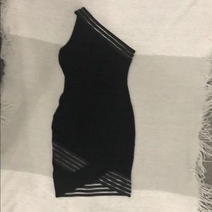 Charlotte Russe One Shoulder Bodycon Dress. M
